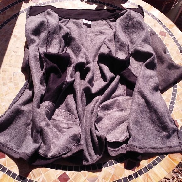 Skyline Wears X-2 Fleece Jacket Pockets Unisex Men's XXL Cotton/Poly Grey Black - Picture 5 of 10